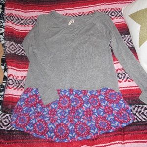 RED CAMEL long sleeve blouse